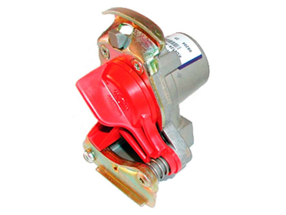 Kupplungskopf Rot m/Ventil