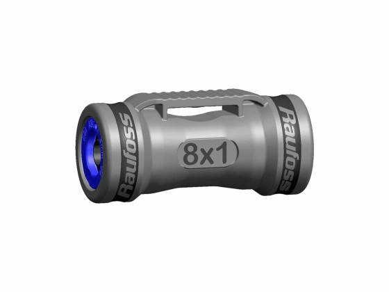 Rohrverbinder 8x1-8x1 ABC - Raufoss 90508008