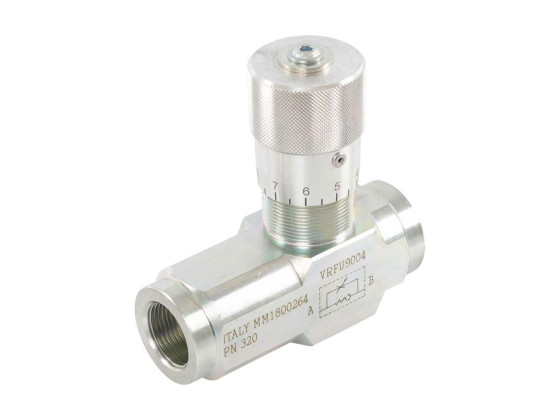 Drossel-/Rückschlagventil, 300 bar innen G3/4"