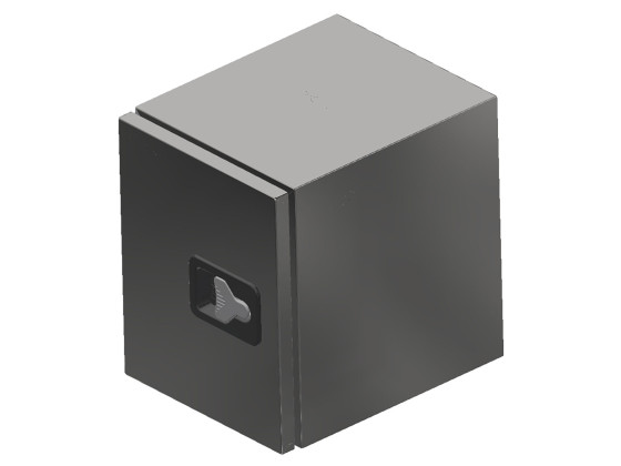 BevoBox Edelstahl Seitlich öffnend 450x400x300 mm - 1009-90050