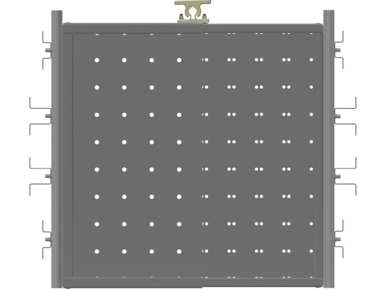 Flexschublade verzinkt für Kasten L: 400-600 mm x T: min 600mm