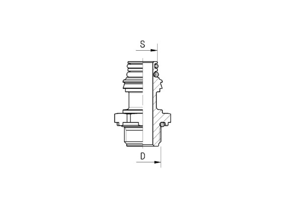 Raufoss ABC Svivel Regular M18X1,5