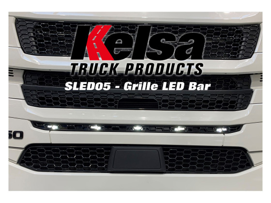 LED-STREIFEN ZUR MONTAGE HINTER DEM UNTEREN MESH-KÜHLERGRILL – 5 LED (HVI