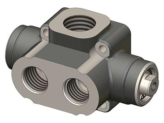 Omfb Pneumatisches 3-Wege-Umschaltventil – 250 l/min