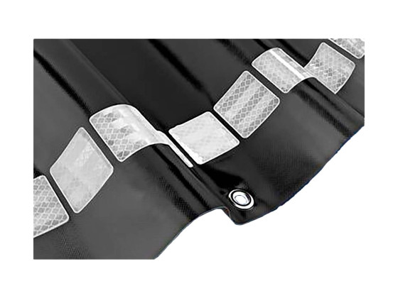 Refleksbånd 50x50 mm. Hvit 3M Konturtape ECE 104 50 meter