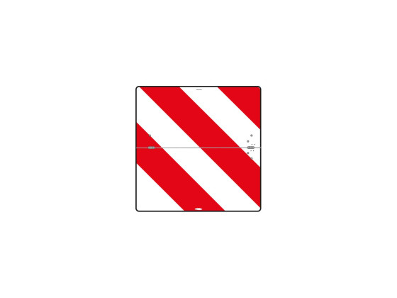 Højresidet 423x423x2mm, horisontalt klapbar, aluminium - 32.402.00