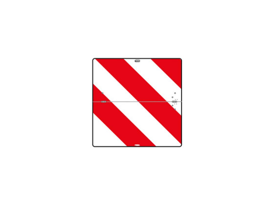 Højresidet, 423x423x1mm, horisontalt klapbar, stål - 33.402.00