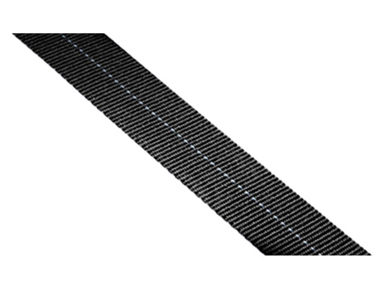 Bånd 100m – bredde 44mm, sort polyester