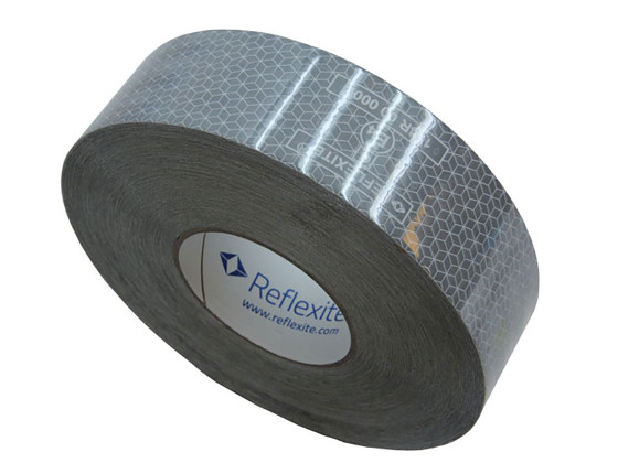 Refleksbånd hvid 50mmx50m pr. rulle - 82.104.00