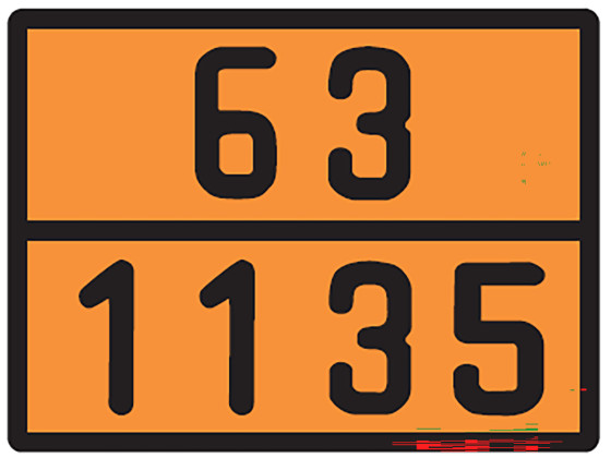 ADR skilt - 40/3175 400x300mm