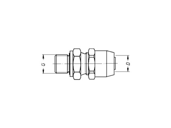 Gerade Einschraubsteckverbindung M16x1,5 - Wira 301 1216 2