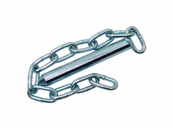 Bolzen mit Kette verzinkt - 21121