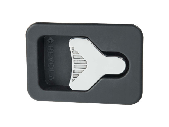 Einbauverschluss Kunststoff m/Zylinder und Dictung 176x120 BevoBox