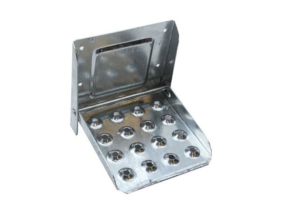 Ausklappbarer Tritt 178x192x37mm Feuerverzinkt