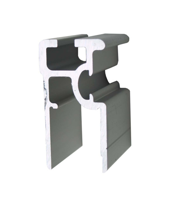 Kantenprofil mit Führung 6Mtr.  anod - B1030