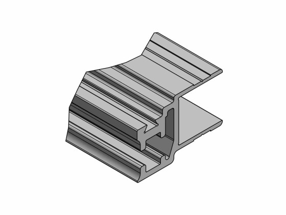 Seitenprofil Alu K20 25mm 6m - 32201