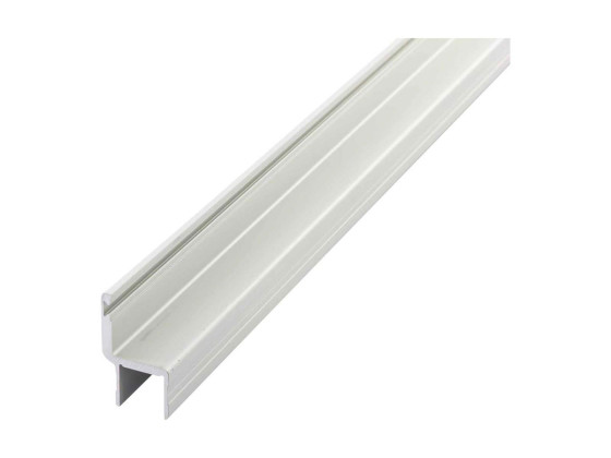 Kantenprofil 25mm m. Spur für Gummileiste 351053