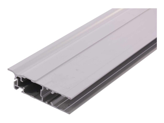 Tuer-Profil 25mm mit flansch - Elox, L6300mm