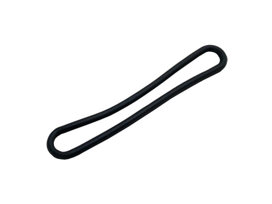 Ovales Kautschukarmband 195 mm Natürliches Gummi - 3432