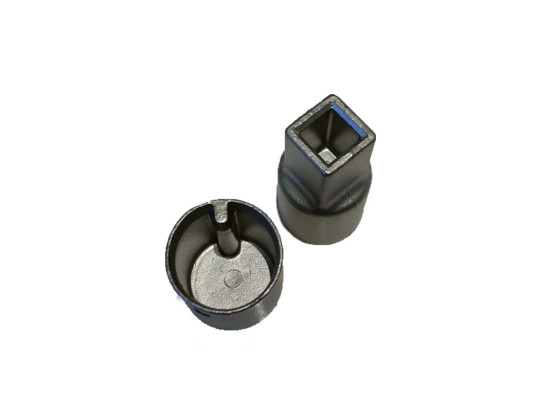 Unterteil Nirosta 12x12mm innenvierkant