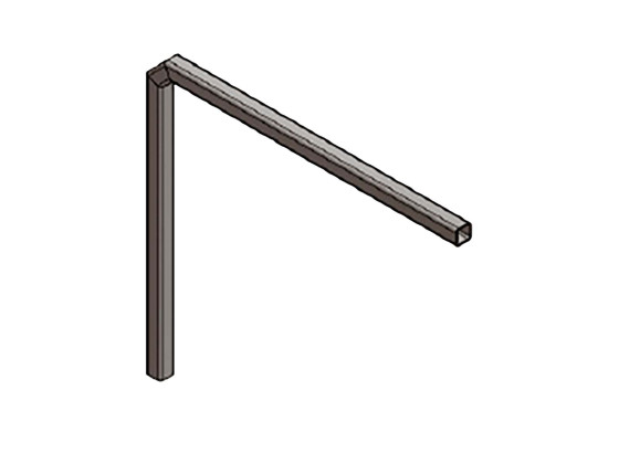 Konsole f. Seitenschutz verzinkt