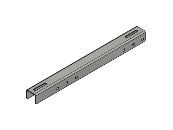 Befestigung f. Seitenschutz Außen H:589