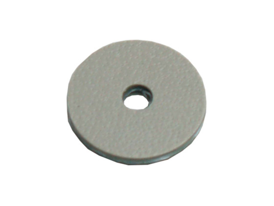 Nietunterlage aus Riemenmaterial - beige