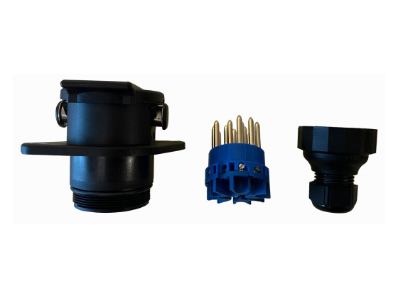 Stikdåse 15 polet, 24V