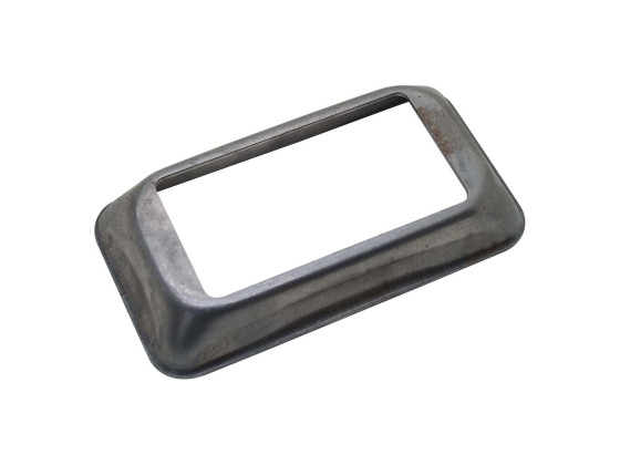 Indbygningsskål for sidemark. rå - 138x74x22mm