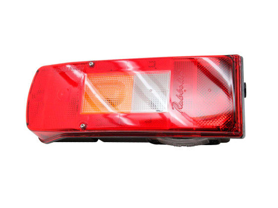 Baklykt flerkammer Volvo venstre - Blink, stopp, bak, tåke,  markering, - nr.plade, sidemarkering og refleks