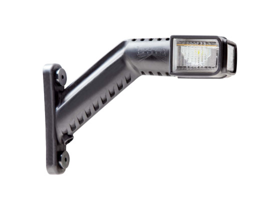 Slingrelygte superpoint I sort/hvid LHS - Med 1,25mtr kabel IP69 ADR-zone 2