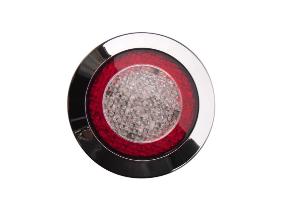 Jokon LED Heckleuchte mit Chromkante 24V - Rück-/Brems-/Blinkleuchte