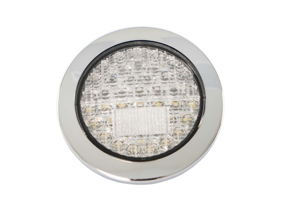 Baklampe m/tåke Jokon Mini klart glass LED Ø95mm - 13.3107.500