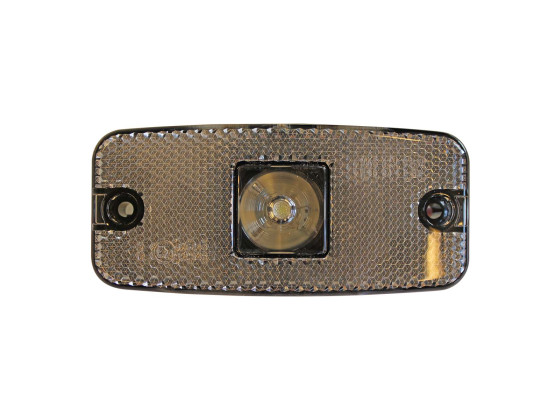 Positionslygte 12/24V LED 3000mm rundt kabel - 111x50,5mm CC90mm