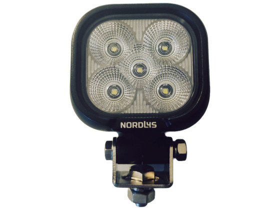 Nordlys Arbetslampa 5x10W LED, 9-32V, Flood, 4500 lumen