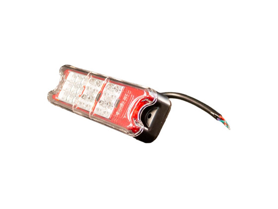 NORDLYS backljus LED 4-kammar 10-30V back, stop, blink, bak