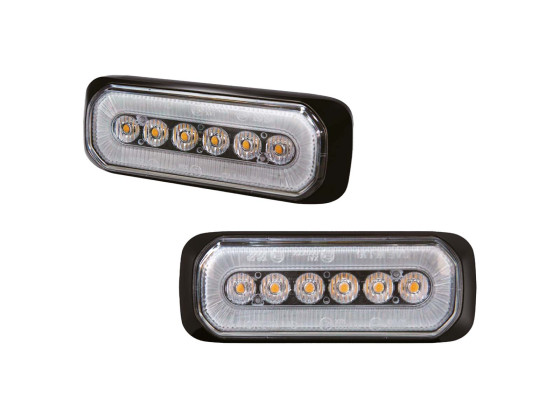 NORDLYS+ Sidomarkeringsljus och blixljus orange