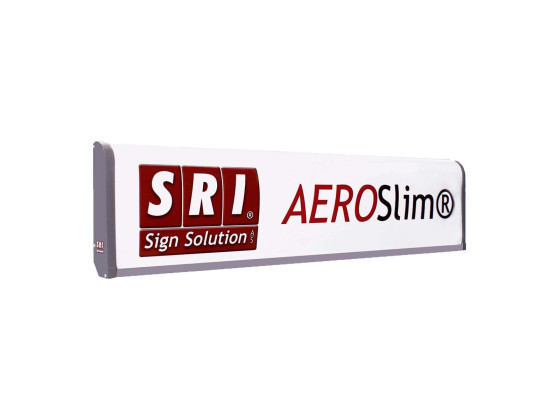 Lysskilt AeroSlim LED H:300 x L:1250 x D:78mm