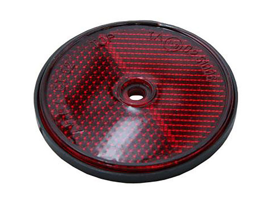 Reflektor rot ø60mm - 80.090-001