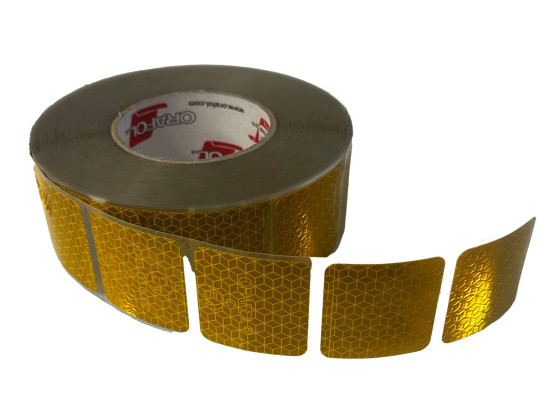 Reflektorband gelb 50mmx50m