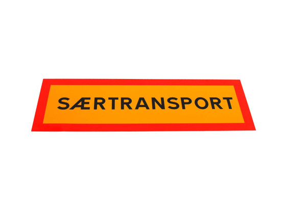 Særtransport refleks 900x300mm magnetisk - 859514