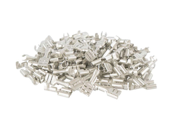 Kabelschuh o/Isolation 6,3x0,8mm. B2507FL