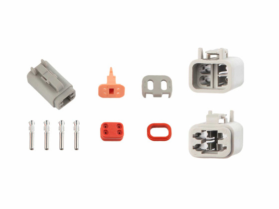 Kontaktstykke Deutch 4-pin, 13A, hun til 498627 - 7802146