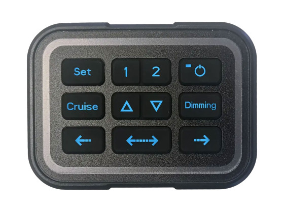 Warnbalken LED 1300mm m. Fernbedienung - 15606