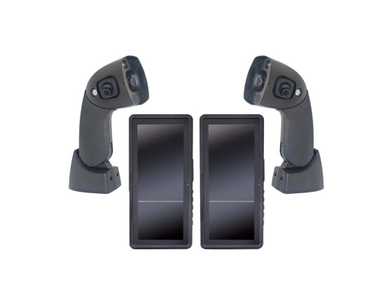 BevoCam Sidespejlkamera med lang arm højre/venstre - VD-1237 Long Arm Set