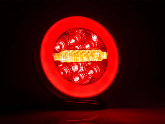 Fristom Rückleuchte Park/Bremse/Blinker ø140mm - FT-113 Y-LED