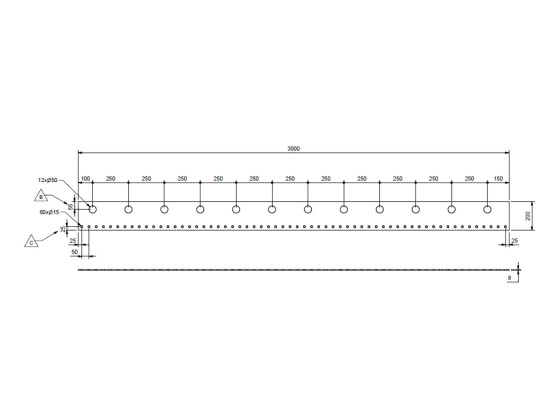 Kranplate Chassisforsterkning Volvo