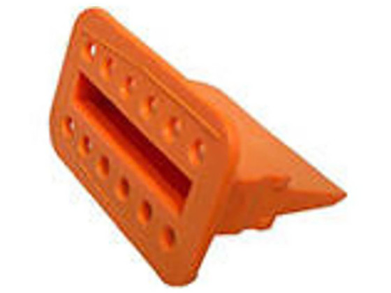 Keilverriegelung für Deutsch 12-polig orange