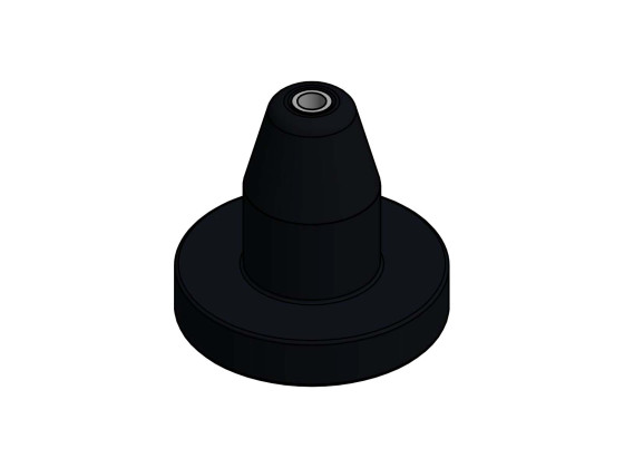 Gummiholder for alu-starkerør