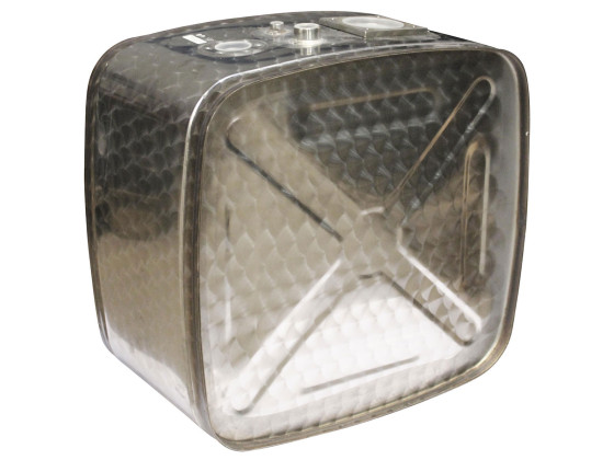 Hydrauliktank rustfri 80 ltr